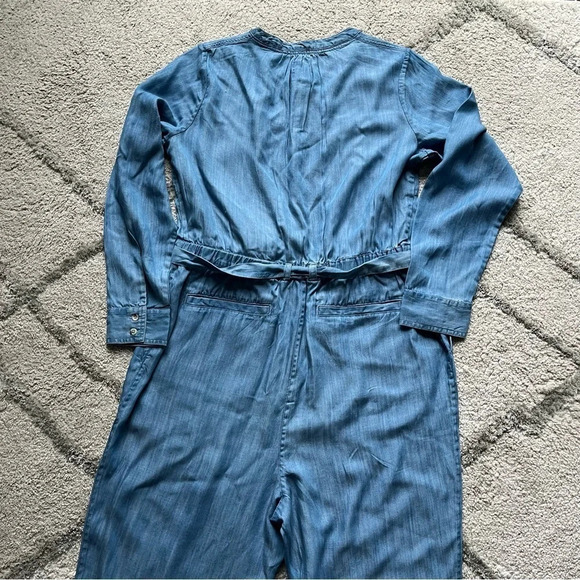 Fat face Imogen Tencel Jumpsuit chambray 10 new - Picture 13 of 13